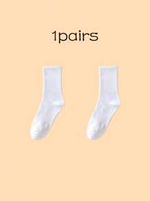 20 Pairs Plus Size Unisex Thin Breathable Antibacterial Odor-Resistant Crew Socks, Suitable For All Seasons