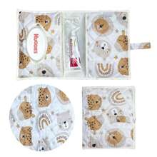 Diaper Holder Wet Wipes Ointment Maternity Bag Baby Boy Girl - Ready For Delivery - TỜ GIẤY - Xem 1