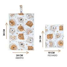 Diaper Holder Wet Wipes Ointment Maternity Bag Baby Boy Girl - Ready For Delivery - TỜ GIẤY - Xem 7