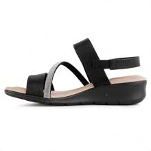 B2 Online Modare Women's Platform Rhinestone Sandal ORIGINAL With INVOICE And WARRANTY - màu đen - Xem 2
