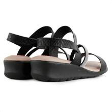 B2 Online Modare Women's Platform Rhinestone Sandal ORIGINAL With INVOICE And WARRANTY - màu đen - Xem 3