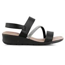 B2 Online Modare Women's Platform Rhinestone Sandal ORIGINAL With INVOICE And WARRANTY - màu đen - Xem 1