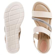 B2 Online Modare Women's Platform Rhinestone Sandal ORIGINAL With INVOICE And WARRANTY - NUDE / BEGE - 查看 5