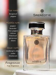 SREREOTYE 自由风香水荒野馥奇调50ml花香甜苔调约会优雅香体喷雾礼盒持久留香魅力男香天花板香水喷雾 - 橘色 - 查看 3