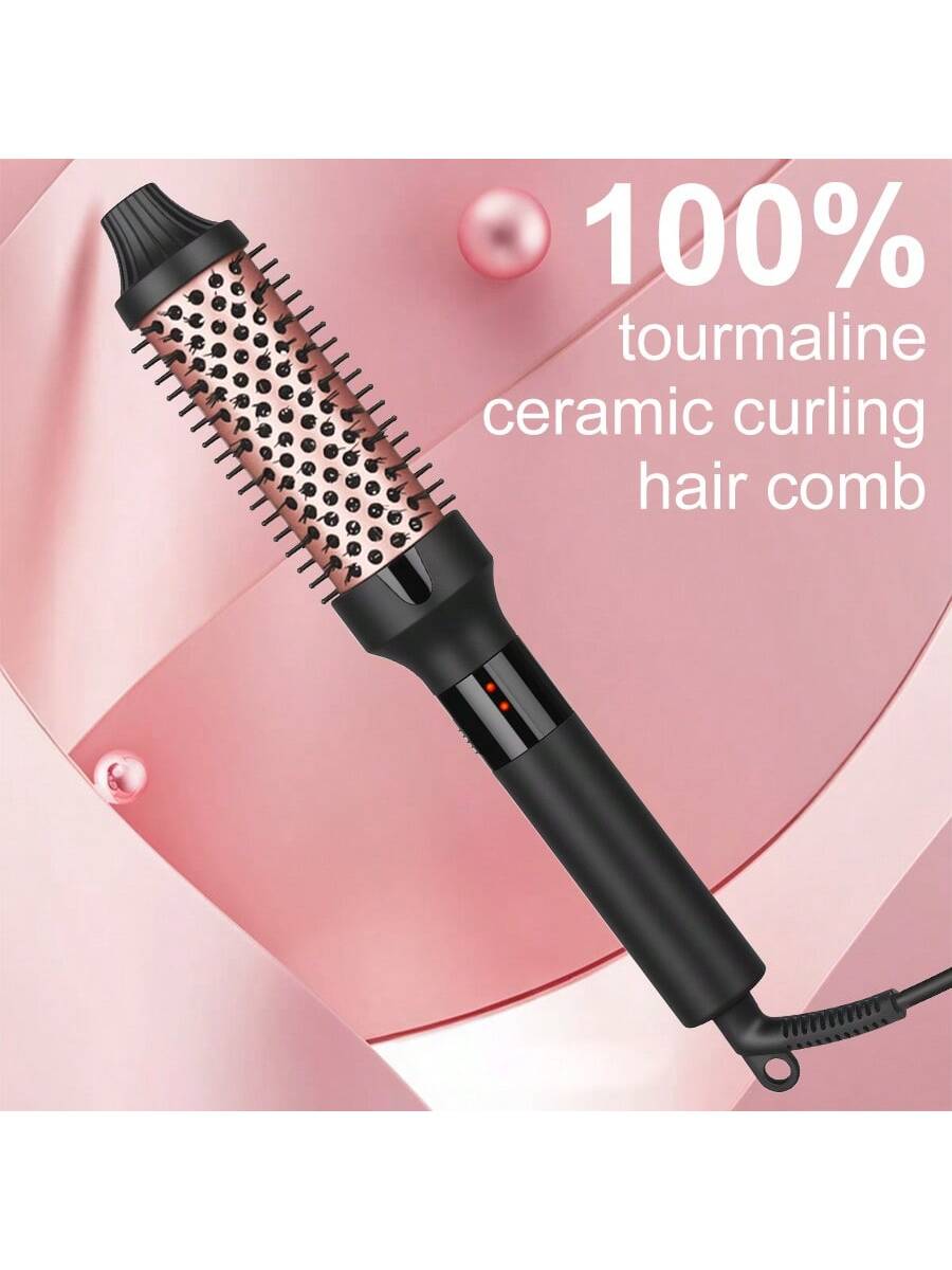 38mm Curling Iron, Dual PTC Heating, Faster Heating Speed, New Curling Wand With 2 Heat Settings, Simple Operation, No Hot Air Function