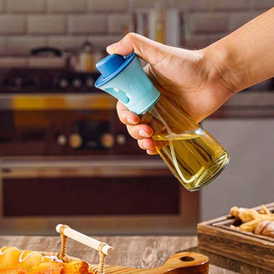Home Kitchen Spray Olive Oil Bottle Condiment Pot Soy Sauce Vinegar