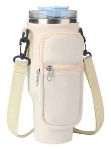 40oz冰金杯套装 杯套 潜水料瓶套装 新款冰金杯 瓶套 汽车手柄杯 杯套 斜跨带 随行杯套