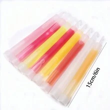 1/2/5PCS 超亮 6 英寸荧光棒，应急明亮化学荧光棒，多用途荧光棒，适用于派对、露营、应急照明和生存工具包 - 彩色 - 查看 7