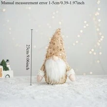 3/1pc Đồ trang trí Giáng sinh Ông già Noel Người tuyết Nai sừng tấm Trang trí Trang trí Đồ trang trí Đồ trang trí Năm mới Trang trí Giáng sinh Quà tặng tốt nhất - Nhiều màu - Xem 4