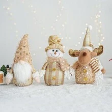 3/1pc Đồ trang trí Giáng sinh Ông già Noel Người tuyết Nai sừng tấm Trang trí Trang trí Đồ trang trí Đồ trang trí Năm mới Trang trí Giáng sinh Quà tặng tốt nhất - Nhiều màu - Xem 2