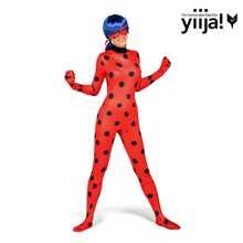 Ladybug 瓢蟲套裝，包含連身衣、手套、靴套、面具、假髮、溜溜球和耳環 ✅ 24/48小時送達西班牙（半島） - 兒童服裝 - 女士服裝 - 女孩服裝 - My Other Me - 參考編號：231161 - 彩色 - 查看 2