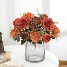 1 Mảnh Hoa Mẫu Đơn Nhân Tạo Hoa Hồng Giả Trang Trí Phòng Trang Trí Mùa Thu Hoa Cẩm Tú Cầu Lụa Cây Giả Trang Trí Mùa Thu Bình Hoa Cưới Nhà Hàng Gia Đình Trang Trí Phòng Ngủ Phụ Kiện Tiệc Sinh Nhật Ngày Lễ Trang Trí Sân Vườn Ngoài Trời, - Nhiều màu - Xem 13