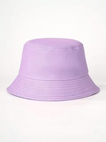 1pc Solid Color Bucket Hat, Suitable For Street, Party, Outdoor Activities In Autumn And Winter, Y2K Style Winter Outfits,Summer,Beach,Holiday,Travel - Bucket Hat - View 21