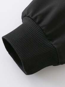 Tween-Jungen Cooles Sweatshirt mit King-Buchstaben-Muster und Rundhalsausschnitt, lässige und bequeme Herbst- und Winter-Outfits