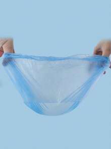 50/100 Mũ tắm dùng một lần, Mũ trùm tóc bằng nhựa trong suốt, Mũ tắm chống thấm nước cho nữ, Phụ kiện thiết yếu khi đi du lịch khách sạn, Sản phẩm chăm sóc và làm sạch tóc dưỡng ẩm sâu - Nhiều màu - Xem 10