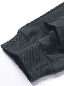 5pcs Classic Solid Color Casual Sports Jogger Sweatpants For Men, Drawstring Elastic Waist Harem Trousers, Vintage Basic Long Jogger Sweatpants For Outdoor, Running, Spring & Autumn