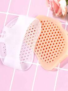 1 Cặp đệm lót chân trước bằng silicon thoáng khí, có thể điều chỉnh, giảm xóc dành cho giày cao gót nữ - Nhiều màu - Xem 2