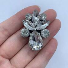 1-20pcs/Set Handmade Self-Adhesive Diamond Rhinestone Multicolor Water Drop Glass Decoration, Suitable For Shoes, Clothing, Bags, Accessories, Hair Clips, Non-Woven Fabric Clothing Accessories, Elegant Quality And Careful Craftsmanship