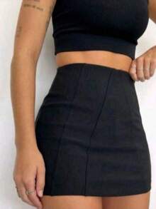 PROMOTION Short Skirt Bengaline Premium Summer Fashion 2024 - trắng - Xem 8