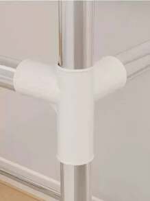 Armario portátil Tela Armario Armario Dormitorio Individual Simple - Multicolor - Ver 3