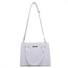 Women's Crossbody Bag With Removable Strap 8155 - 白色 - 查看 6