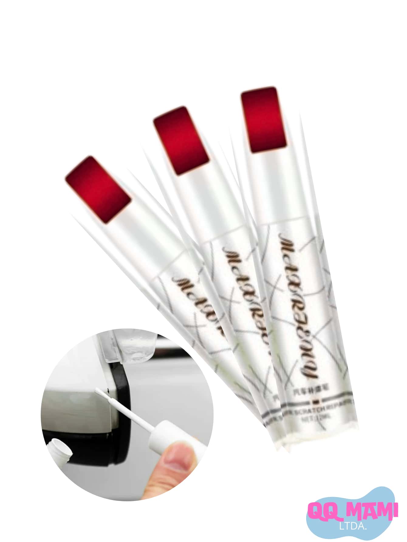 Kit 3 Liquid Pens For Scratches And Car Repairs Immediate Shipping! - 鏽棕色 - 查看 1