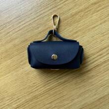 Portable Leather Dog Waste Poop Bag Dispenser / Pet Disposal Holder, Multi-Color For Cross-Border