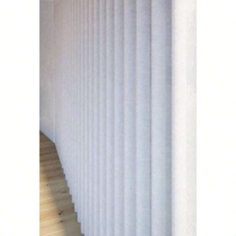 Linen Gauze Curtain Living Room/Bedroom Without Lining 5.00W X 2.50H - trắng - Xem 1
