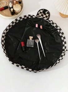 1Pc Cosmetic Makeup Bag Organizer Toiletry Drawstring Bag For Travel Portable Storage Pouch, Travel Essentials Cruise Essentials Dorm Essentials, Makeup Bag Makeup Pouch Skincare Bag Toiletry Bag Packing Cubes, Mon Gifts, Gifts For Friends And Teachers, Birthday Gifts, Home Decor, Bathroom Living Room Bedroom Decor, Jewelry Organizer, Bathroom Organizer, Lip Oil Organizer, Nail Polish Organizer Storage Makeup Organizer Makeup Case Makeup Bags Make Up Organizer Makeup Storage Back To School Supplies