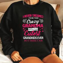 1PC Miếng dán chuyển nhiệt Crazy Grandma, Miếng dán ủi quần áo tự làm, Làm áo phông, Trang trí gối, Vật dụng và miếng dán quần áo - Nhiều màu - Xem 5