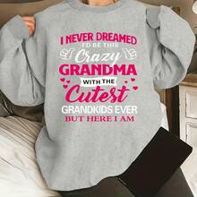 1PC Miếng dán chuyển nhiệt Crazy Grandma, Miếng dán ủi quần áo tự làm, Làm áo phông, Trang trí gối, Vật dụng và miếng dán quần áo - Nhiều màu - Xem 3