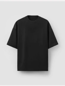 ATOOMIC 09 - Men's Oversized Premium 20.1 Better Day Ahead Shirt - màu đen - Xem 2