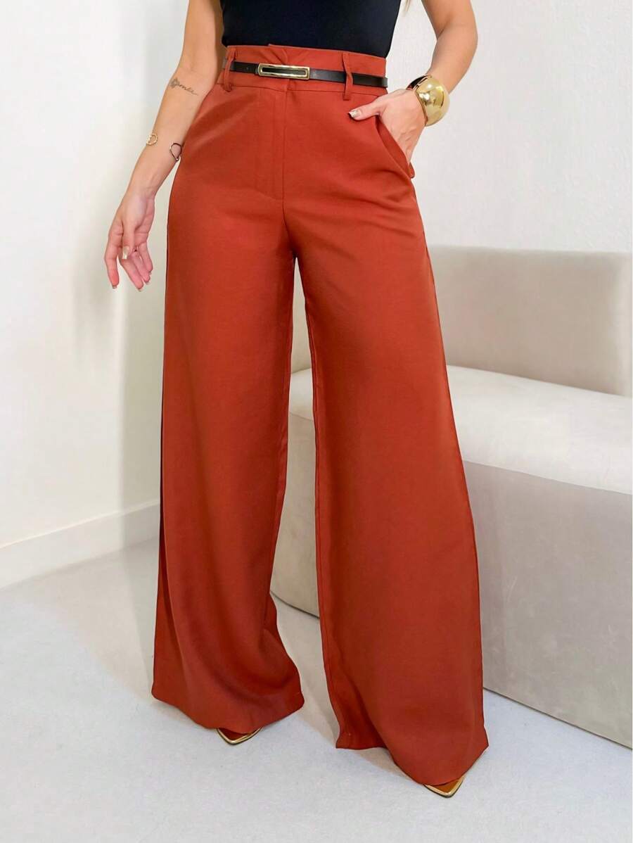 Marrant Pantalona Tailored Dress Pants - Gỗ đỏ - Xem 1