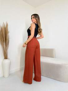 Marrant Pantalona Tailored Dress Pants - Gỗ đỏ - Xem 2