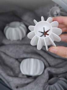 3 件装漂浮绒毛去除器可清洗过滤器适用于烘干机和洗衣机、宠物毛发去除小工具、家庭使用 - 彩色 - 查看 6