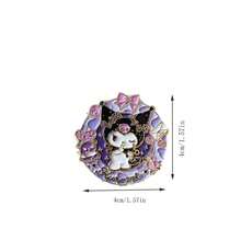 Trâm cài kim loại hoạt hình, huy hiệu cài áo dễ thương, quần áo & phụ kiện túi xách Unisex, đồ trang trí ba lô học sinh, ý tưởng quà tặng nhỏ cho tiệc Giáng sinh Lễ Tạ ơn dành cho bạn thân - Nhiều màu - Xem 2