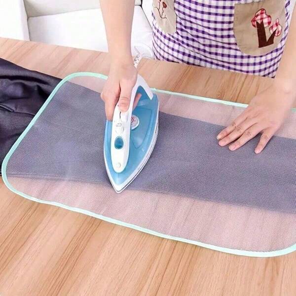 1pc/Set/3pcs/5pcs Ironing Cloth Pad, Thick Heat Resistant Ironing Pad, Protective Mesh Pad For Ironing Board, Random Color