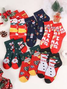 12 Pairs Of Black And White Cartoon Style Boat Socks, Women's Invisible Socks, Short Women's Socks, Women's Boat Socks - 紅色 - 查看 5