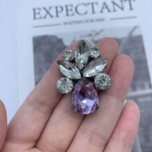 1-20pcs/Set Handmade Self-Adhesive Diamond Rhinestone Multicolor Water Drop Glass Decoration, Suitable For Shoes, Clothing, Bags, Accessories, Hair Clips, Non-Woven Fabric Clothing Accessories, Elegant Quality And Careful Craftsmanship