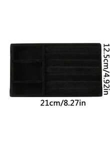 1PC 珠宝盒A（手持珠宝盒）B（拉链珠宝盒）C（3格珠宝托盘）创意便携手提包项链戒指耳环旅行珠宝盒首饰收纳盒圆形便携式珠宝收纳盒，迷你旅行包 - 彩色 - 查看 15