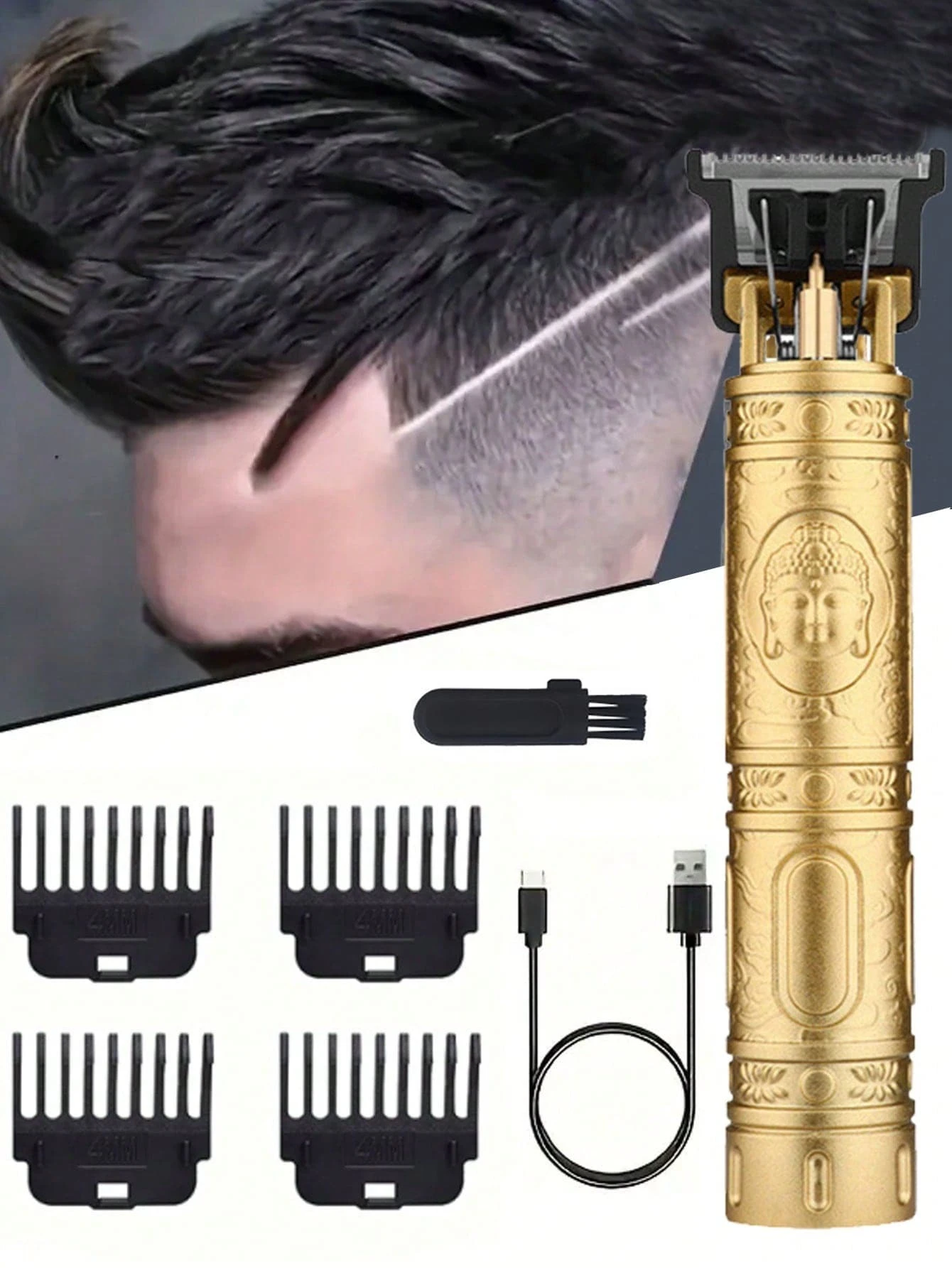 Hair Clipper Electric Pusher Haircut Machine Electric Clipper Oil Head