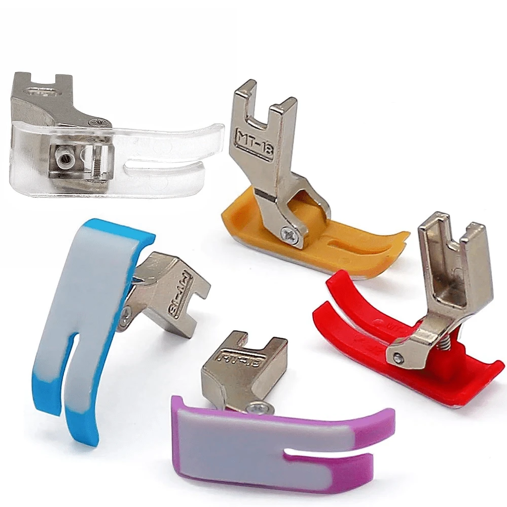 MT18 Non Stick Bottom Foot Rubber Presser Foot For Singer Brother Juki