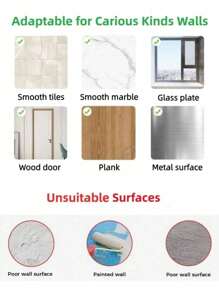 1pc Wall Mounted Bathroom Storage Rack, Iron Bathroom Washroom Storage Organizer Shelf, No Drilling Required