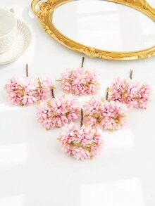 1PC (6PCS Đầu) Hoa cẩm chướng nhân tạo MINI Letter, Bó hoa DIY, Chất liệu vòng hoa, Phụ kiện hộp kẹo, Trang trí đám cưới tại nhà, Hoa đeo tay cô dâu, Hoa ngực, Chất liệu hoa cài đầu, Trang trí năm mới, Phụ kiện bánh tiệc sinh nhật - Hồng - Xem 5