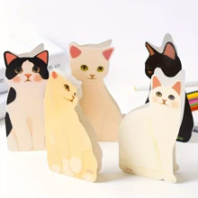5 Stück/Set süße 3D Grußkarten mit Katzen-Motiv, Weihnachtskarten, Hochzeitseinladungen, Visitenkarten, Dankeskarten, Geburtstagsgeschenke, mit Umschlägen, Pop-up Geburtstagskarte, Geburtstagskartenset, Hochzeitseinladungsset