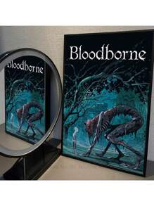 1 件现代血源诅咒海报高清帆布印刷海报家居客厅卧室装饰咖啡馆酒吧房间墙壁装饰无框架 - 彩色 - 查看 38