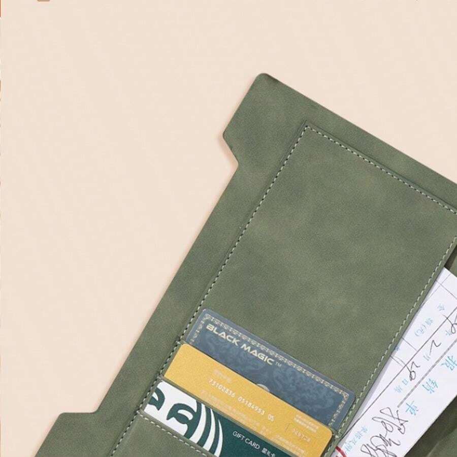 2025 New LooseLeaf Notebook With Ring Binder, Detachable Cover, A5