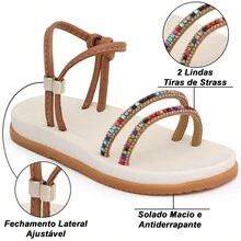 2 Children's Sandals Girls Summer Collection Promotion Comfortable - 黑色 - 查看 5