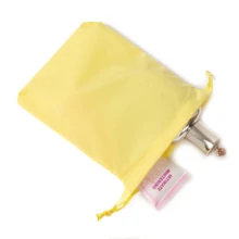 3 件/批定制多色抽绳尼龙防水防污旅行收纳袋，简约风格，适合旅行和家庭整理，可印制徽标 - 彩色 - 查看 4