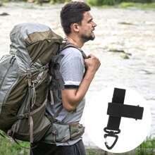 1 pieza Pinza multifuncional para guantes, sujeta-guantes de nailon, gancho para sujetar guantes, colgador de guantes con gancho para cinturón de trabajo, pinza para guantes de trabajo, correa para guantes tácticos, hebilla para almacenamiento de cuerda de escalada - Multicolor - Ver 1